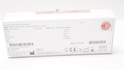 Acumed AT2-C28-S Acutrak 2 Fixation System 28.0mm (x)
